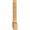 Ekena Millwork Portland Timber Gable Bracket, Western Red Cedar, 60"W x 27"H x 3 1/2"D x 5 1/2"F, 11/12 Pitch GBW060X27X0406POR00SWR - alternate 3